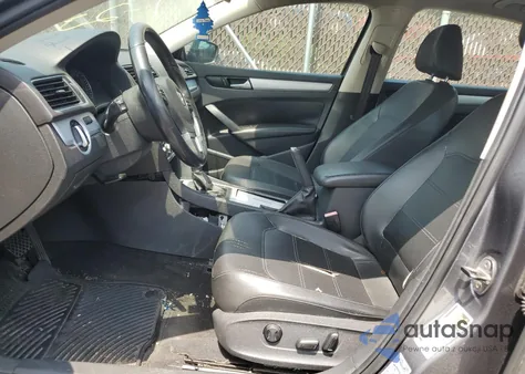 2012 Volkswagen Passat Se из США, поврежденный, VIN 1VWBP7A30CC079059